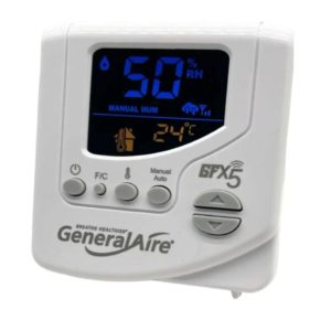 New GeneralAire Wi-Fi Enabled Digital Humidistat Control Model GFX5
