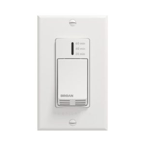 BROAN AI Series 20-40-60 min. 4-Wire Timer c/w Humidity Sensor - VBATHDW